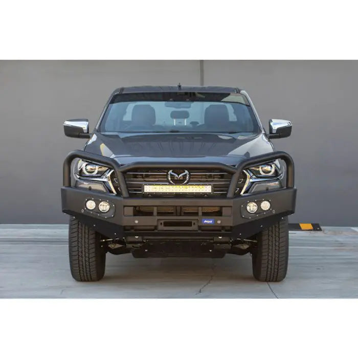 BOCAR STOCKADE BULL BAR BLACK STEEL FOR MAZDA BT-50 TF 08/20-On(IN STORE PICK UP ONLY)