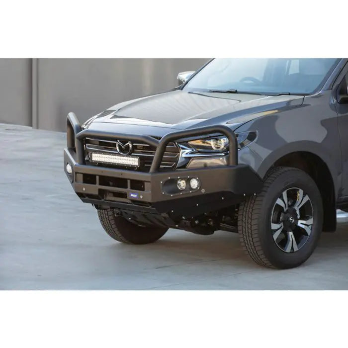 BOCAR STOCKADE BULL BAR BLACK STEEL FOR MAZDA BT-50 TF 08/20-ON(IN STORE PICK UP ONLY)