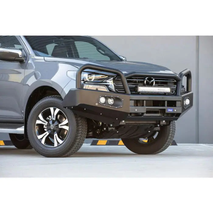 BOCAR STOCKADE BULL BAR BLACK STEEL FOR MAZDA BT-50 TF 08/20-ON(IN STORE PICK UP ONLY)