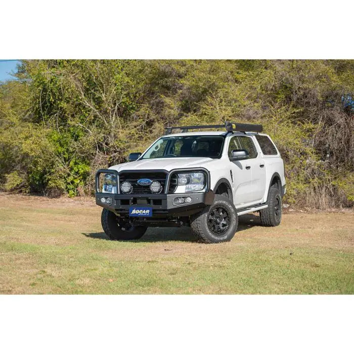 BOCAR STOCKADE BULL BAR BLACK STEEL FOR FORD RANGER PY 06/22-On(IN STORE PICK UP ONLY)