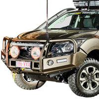 TJM OUTBACK BULL BAR BLACK STEEL FOR MAZDA BT-50 UP/UR 10/11-07/20 (IN STORE PICK-UP ONLY)