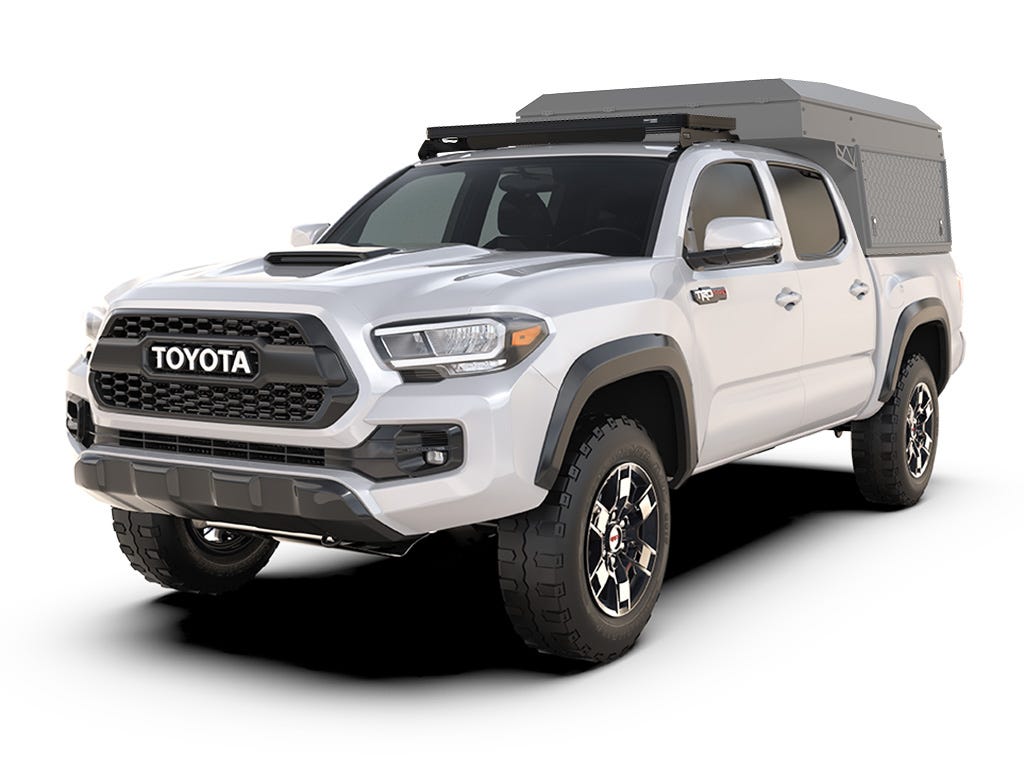 FRONT RUNNER TOYOTA TACOMA 3RD GEN (2015-2023) CAB OVER CAMPER SLIMLINE II ROOF RACK KIT -KRTT011T