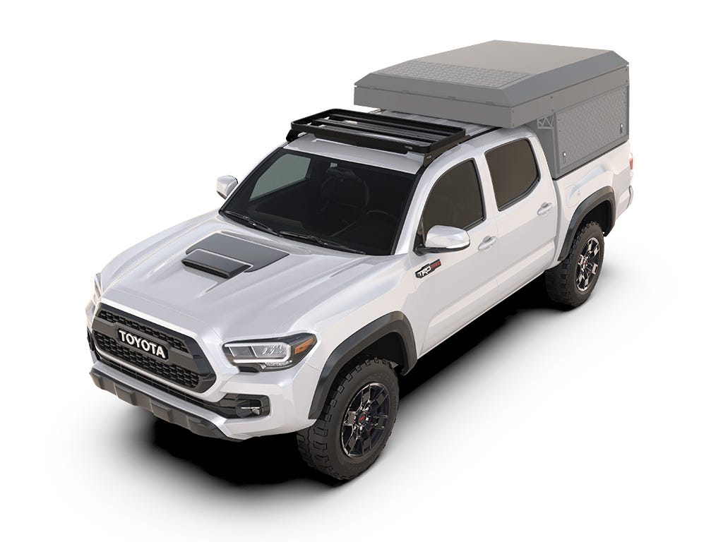 FRONT RUNNER TOYOTA TACOMA 3RD GEN (2015-2023) CAB OVER CAMPER SLIMLINE II ROOF RACK KIT -KRTT011T