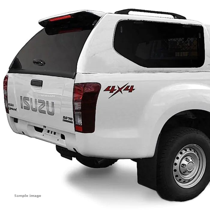 TJM PREMIUM CANOPY D/C SPLASH WHITE 527 FOR ISUZU D-MAX TF 02/17-07/20 4DR C/CHAS & PICK UP (IN STORE PICK-UP ONLY)