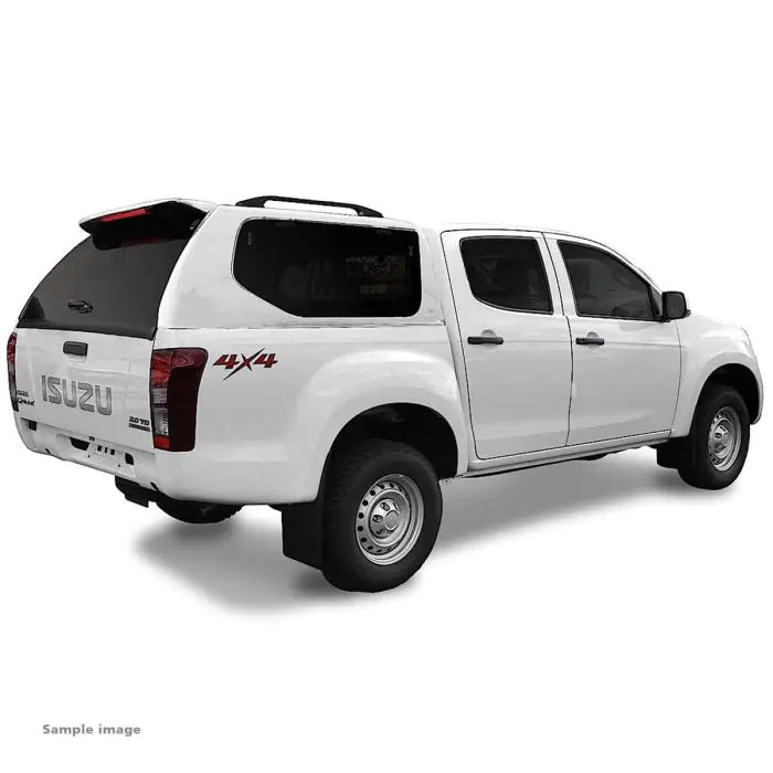 TJM PREMIUM CANOPY D/C SPLASH WHITE 527 FOR ISUZU D-MAX TF 02/17-07/20 4DR C/CHAS & PICK UP (IN STORE PICK-UP ONLY)
