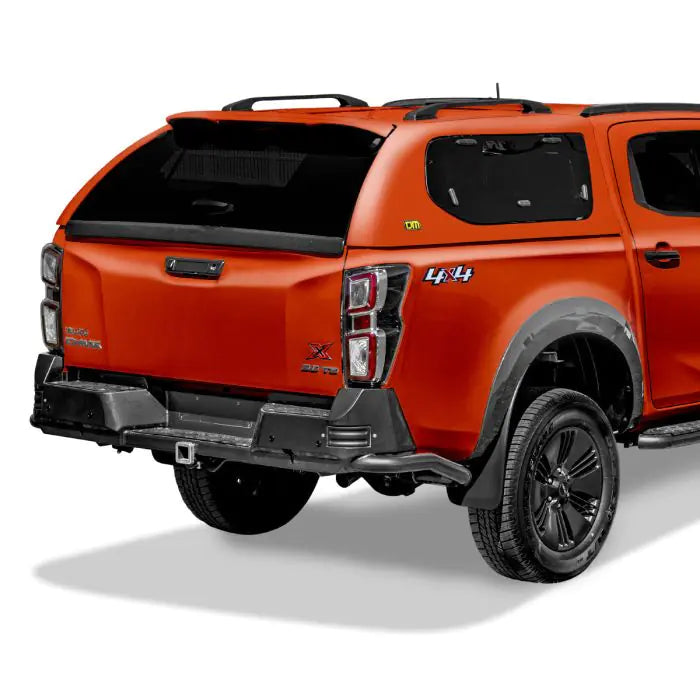 TJM PREMIUM CANOPY D/C VOLCANIC AMBER METALLIC 570 FOR ISUZU D-MAX RG 08/20-04/24 4DR C/CHAS & PICK UP / MAZDA BT-50 TF 08/20-ON 4DR CAB CHASSIS & PICK UP (IN STORE PICK-UP ONLY)