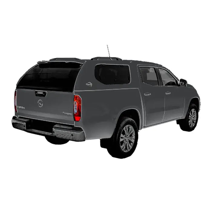 TJM PREMIUM CANOPY D/C ROCK GREY METALLIC FOR MERCEDES X-CLASS X220D/X250D 04/18-08/20 4DR C/C & P/UP (IN STORE PICK-UP ONLY)