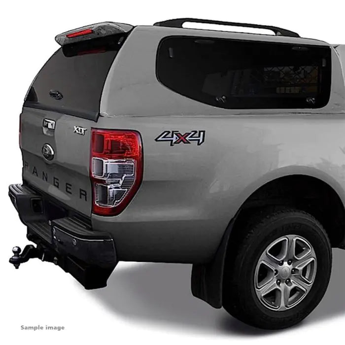 TJM PREMIUM CANOPY D/C HIGHLIGHT SILVER 18G FOR FORD RANGER (IN STORE PICK-UP ONLY)