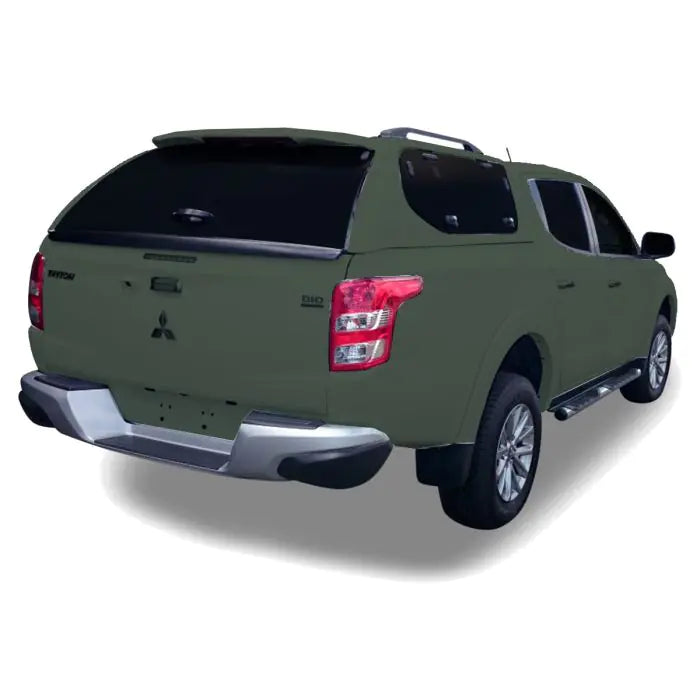TJM PREMIUM CANOPY D/C EARTH GREEN F27 FOR MITSUBISHI TRITON MQ (IN STORE PICK-UP ONLY)
