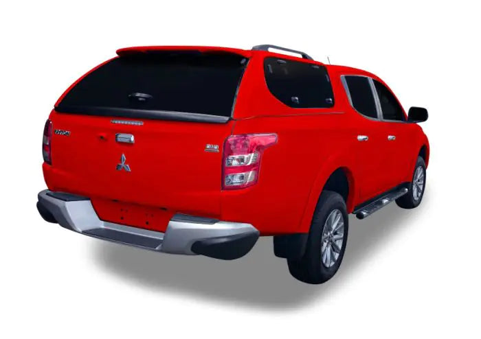 TJM PREMIUM CANOPY D/C RED FOR MITSUBISHI TRITON MQ 04/15-11/18 4DR C/C & P/UP (IN STORE PICK-UP ONLY)
