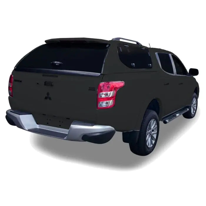 TJM PREMIUM CANOPY MITSUBISHI TRITON MR D/C PITCH BLACK FOR MITSUBISHI TRITON MQ 04/15-11/18 4DR C/C & P/UP / MITSUBISHI TRITON MR 12/18-02/24 4DR C/C & P/UP (IN STORE PICK-UP ONLY)