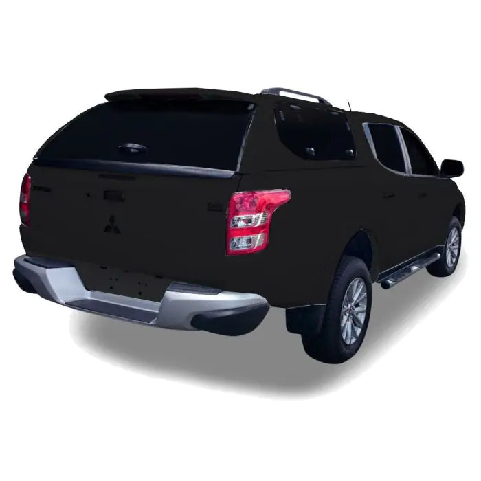 TJM PREMIUM CANOPY MITSUBISHI TRITON MR D/C PITCH BLACK FOR MITSUBISHI TRITON MQ 04/15-11/18 4DR C/C & P/UP / MITSUBISHI TRITON MR 12/18-02/24 4DR C/C & P/UP (IN STORE PICK-UP ONLY)