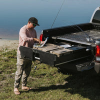Americas Garage Drawer System + Premium Accessory Pack suits Toyota Hilux Extra Cab (15-26) by DECKED DKD-YT4