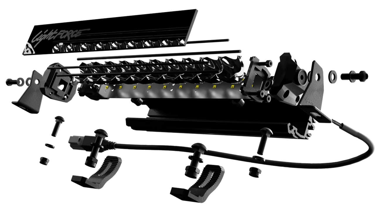LIGHTFORCE Viper 20 Inch Single Row Led Light Bar - LFLB20S