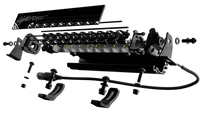 LIGHTFORCE Viper 20 Inch Single Row Led Light Bar - LFLB20S