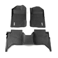 DEEP DISH FLOOR LINER SUIT FORD RANGER (NEXT GEN XLT DC) 2022 ON FD104-3D