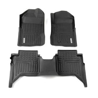DEEP DISH FLOOR LINER SUIT FORD RANGER (PX3 SC XLT/XLS) 2019-22 FD052-04-3D-FR