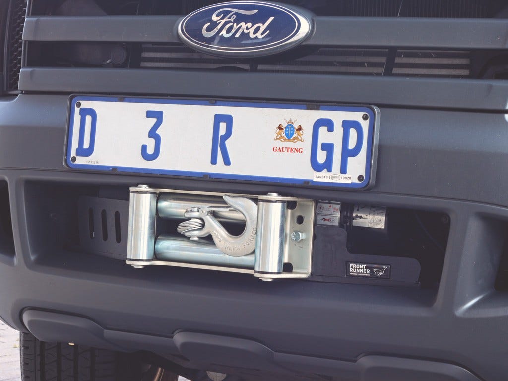 FRONT RUNNER FORD RANGER T6 WINCH PLATE -WPFR001