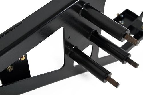 FRONT RUNNER LAND ROVER DEFENDER UTE/DC SPARE WHEEL CARRIER / WITH PLATE -RBLD004