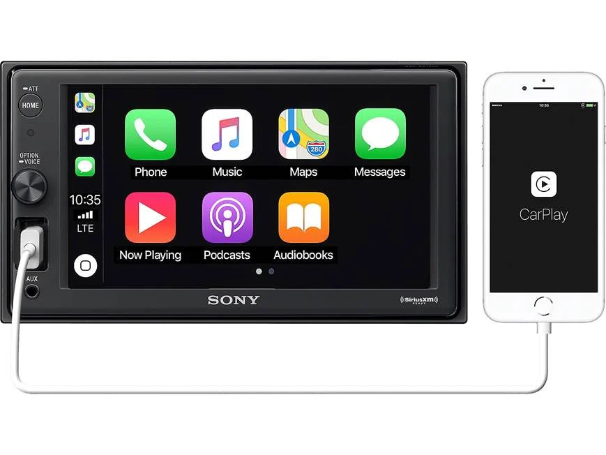 SONY 6.2" (15.7Cm) Apple Carplay Media Receiver-XAVAX1000