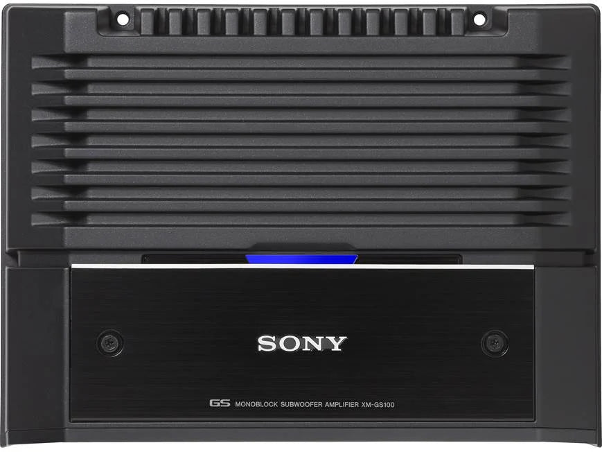 SONY Mono subwoofer amplifier  600 watts RMS x 1 at 2 ohms - XMGS100
