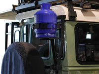 FRONT RUNNER LAND ROVER DEFENDER 90/110 SINGLE GAS BOTTLE BRACKET- GBHO013