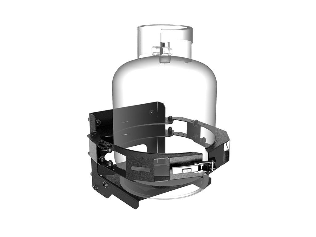 Front Runner Gas/Propane Bottle Holder / Side Mount- GBHO014