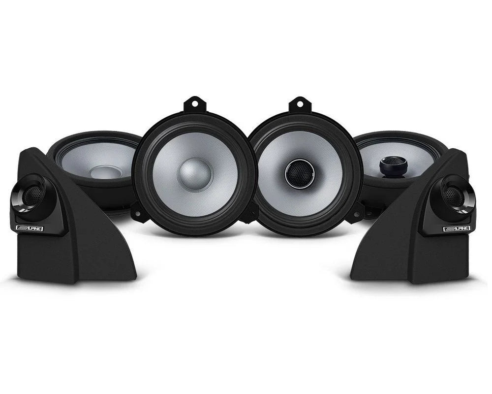 ALPINE S2-SERIES 6.5" 2-WAY HI-RESOLUTION AUDIO UPGRADE FITS HILUX 2020-ON HL20-S265