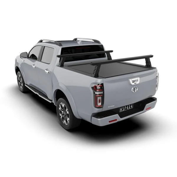 HSP Load Rack JNR GREAT WALL CANNON ALPHA Dual Cab (2023–2026) Adjustable Tub / Roll R Rack System-1320-LJ1-RC