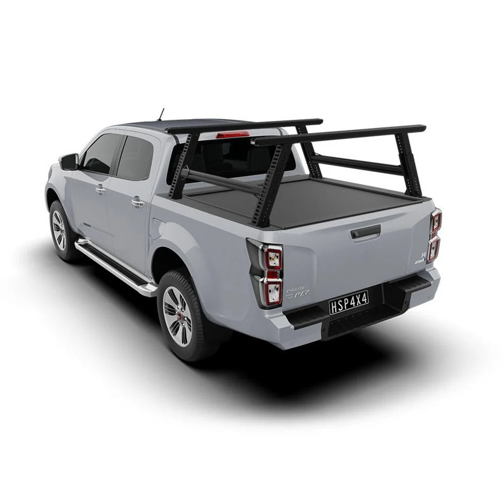 HSP Load Rack Pro Isuzu D-MAX Dual Cab (2021–2025) Complete Kit Suits Roll R Cover-1410-LR2-S
