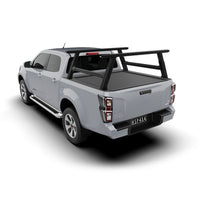 HSP 4X4 Load Rack Pro Ladder Rack for 2021+ ISUZU D-MAX Dual Cab – Roll R Cover S3.5 Compatible Full System – Adjustable Height – 150kg Dynamic Capacity – 1410-LR2-S-RC