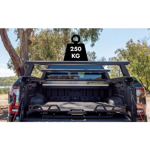 HSP Load Rack JNR Mitsubishi Triton MV/LC Dual Cab (2023–2026) Adjustable Tub Rack System-2010-LJ1