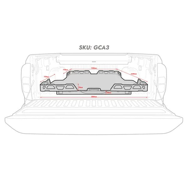 HSP GREAT WALL CANNON ALPHA (2023–2026) LOAD SLIDE-GCA3
