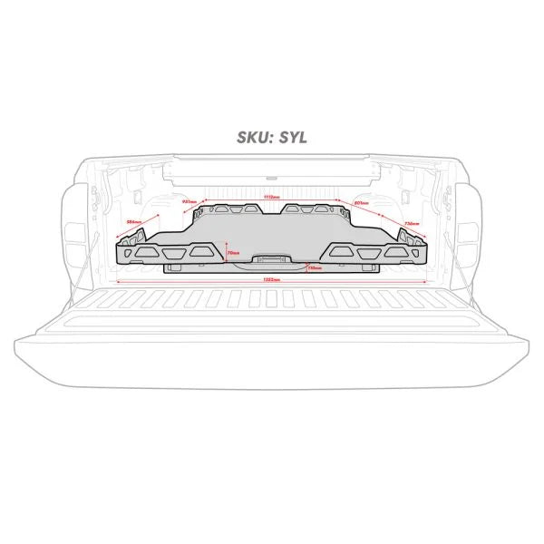 HSP LOAD SLIDE SSANGYONG MUSSO (2018–2026)-SYL3