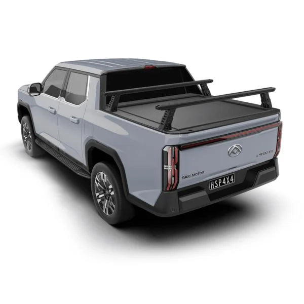 HSP 4X4 Load Rack JNR Tub Rack for 2025+ LDV TERRON / eTERRON Dual Cab – Roll R Cover / Tub Mount Full System – Adjustable Height – 150kg Dynamic Capacity – 1820-LJ1-RC
