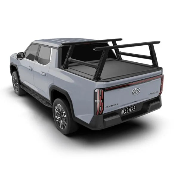 HSP 4X4 Load Rack Pro Ladder Rack for 2025+ LDV TERRON / eTERRON Dual Cab – Roll R Cover S3.5 Compatible Full System – 150kg Dynamic Capacity – 1820-LR2-S-RC