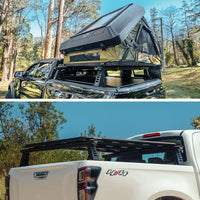 HSP 4X4 Load Rack JNR Tub Rack for 2026+ TOYOTA HILUX SR / SR5 Dual Cab – Roll R Cover Compatible – Adjustable Height – 150kg Dynamic Capacity – 2430-LJ1-RC