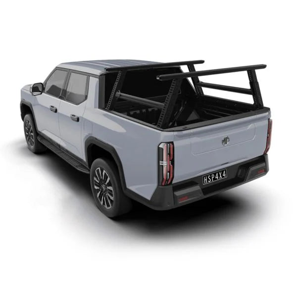 HSP 4X4 Load Rack Pro Ladder Rack for 2025+ MG U9 Dual Cab – Tub Mount Full System – Adjustable Height – 150kg Dynamic Capacity – 2710-LR2-S
