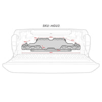 HSP 4X4 Load Slide for 2025+ MG U9 Dual Cab – 250kg Capacity Heavy Duty Sliding Tray – MGU3