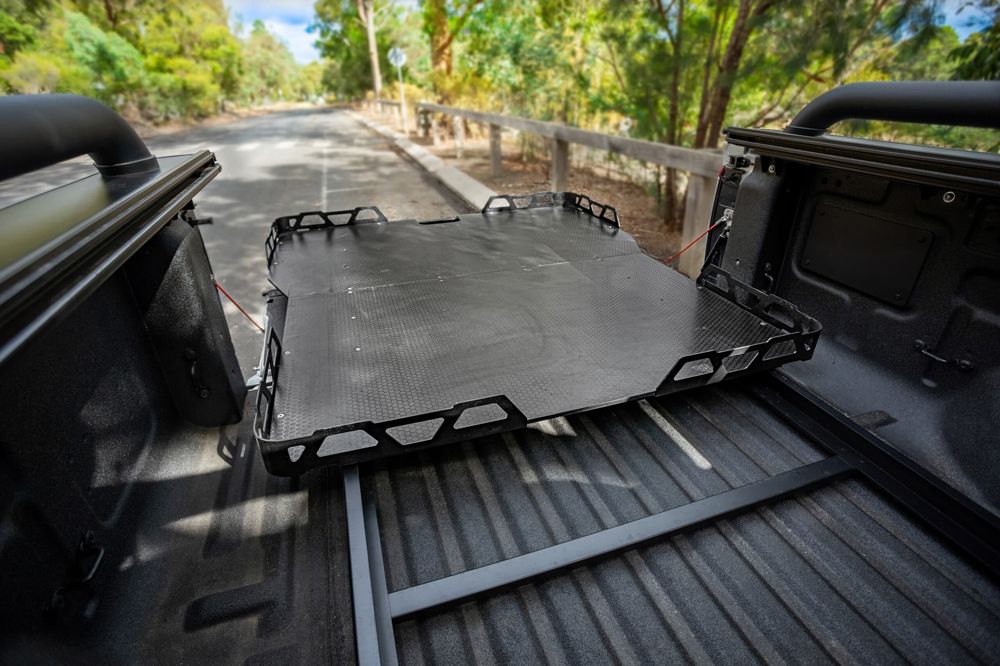 HSP 4X4 Load Slide for 2025+ MG U9 Dual Cab – 250kg Capacity Heavy Duty Sliding Tray – MGU3
