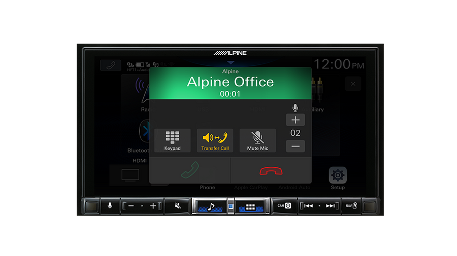 Alpine 7” High-Res Audio Receiver with Wireless Apple CarPlay / Wireless Android Auto / HDMI / USB / Dual Camera / Bluetooth / Hi-Res Audio Wireless // DAB+ – Suitable for VE Commodore Series-1 Commodore-VES1G4-507A