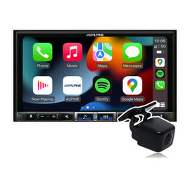 Alpine 7” High-Res Audio Receiver with Wireless Apple CarPlay / Wireless Android Auto / HDMI / USB / Dual Camera / Bluetooth / Hi-Res Audio Wireless // DAB+-iLX-507A