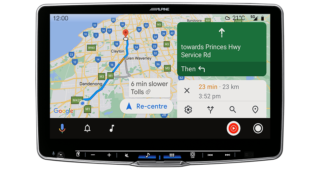 Alpine Halo11 11” High-Res Audio Receiver with Wireless Apple CarPlay / Wireless Android Auto / HDMI / USB / Dual Camera / Bluetooth / Hi-Res Audio Wireless // DAB+ Suitable for Isuzu D-MAX (2020)-iLX-F511A D-MAX