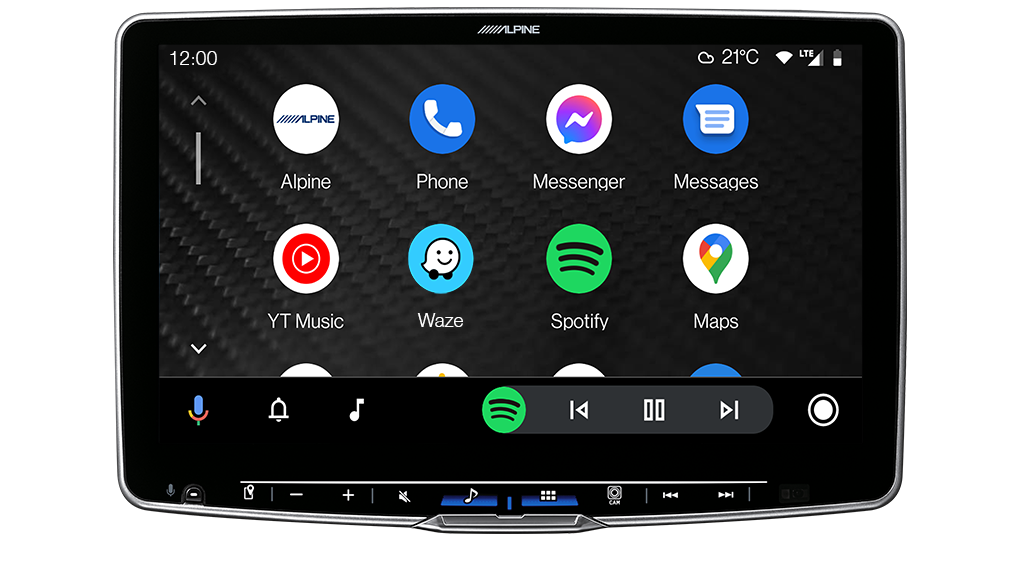 ALPINE Halo11 11” High-Res Audio Receiver with Wireless Apple CarPlay / Wireless Android Auto / HDMI / USB / Dual Camera / Bluetooth / Hi-Res Audio Wireless // DAB+-VES1G4-F511A