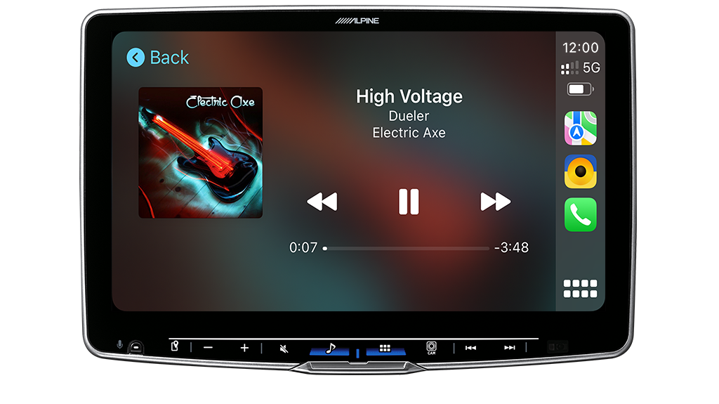ALPINE Halo11 11” High-Res Audio Receiver with Wireless Apple CarPlay / Wireless Android Auto / HDMI / USB / Dual Camera / Bluetooth / Hi-Res Audio Wireless // DAB+-VES1G4-F511A