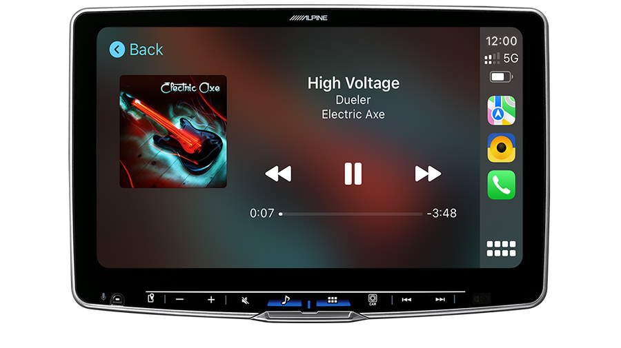 Alpine Halo 11” High-Res Audio Receiver with Wireless Apple CarPlay / Wireless Android Auto / HDMI / USB / Dual Camera / Bluetooth / Hi-Res Audio Wireless // DAB+ Suitable for GR-Yaris-YARIS-GR20-F511A