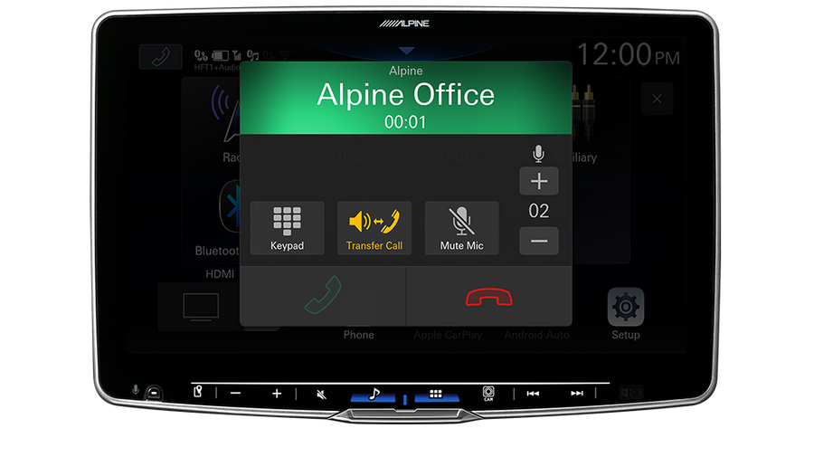 Alpine Halo11 11” High-Res Audio Receiver with Wireless Apple CarPlay / Wireless Android Auto / HDMI / USB / Dual Camera / Bluetooth / Hi-Res Audio Wireless // DAB+-VES1G4-F511A