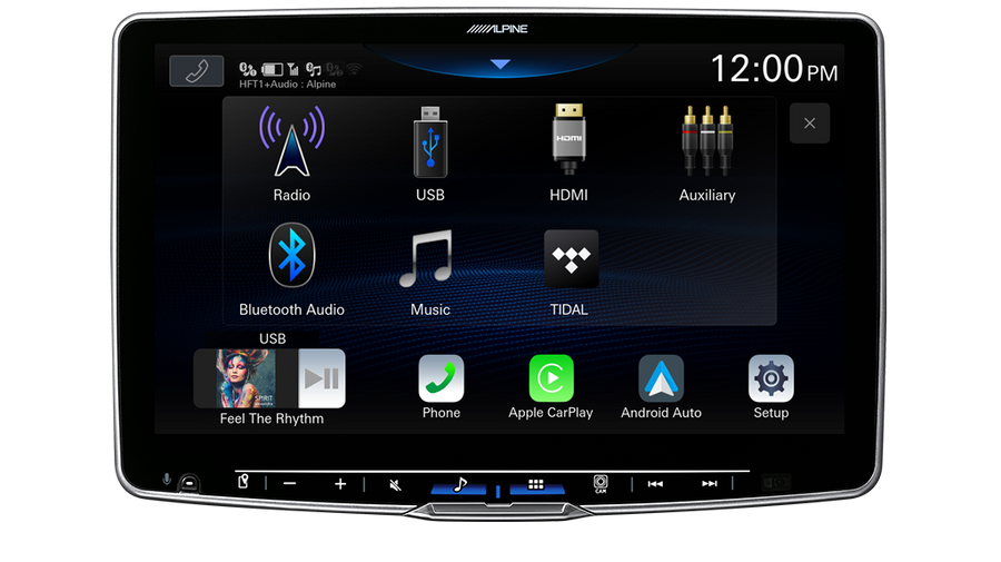 Alpine Halo11 11” High-Res Audio Receiver with Wireless Apple CarPlay / Wireless Android Auto / HDMI / USB / Dual Camera / Bluetooth / Hi-Res Audio Wireless // DAB+-VES1G4-F511A