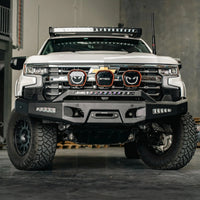 Americas Garage Pre Runner Bar, Chuck Series, Texture Black suits Chev 1500 (19-26) by Outback Kitters OK911051TB-K