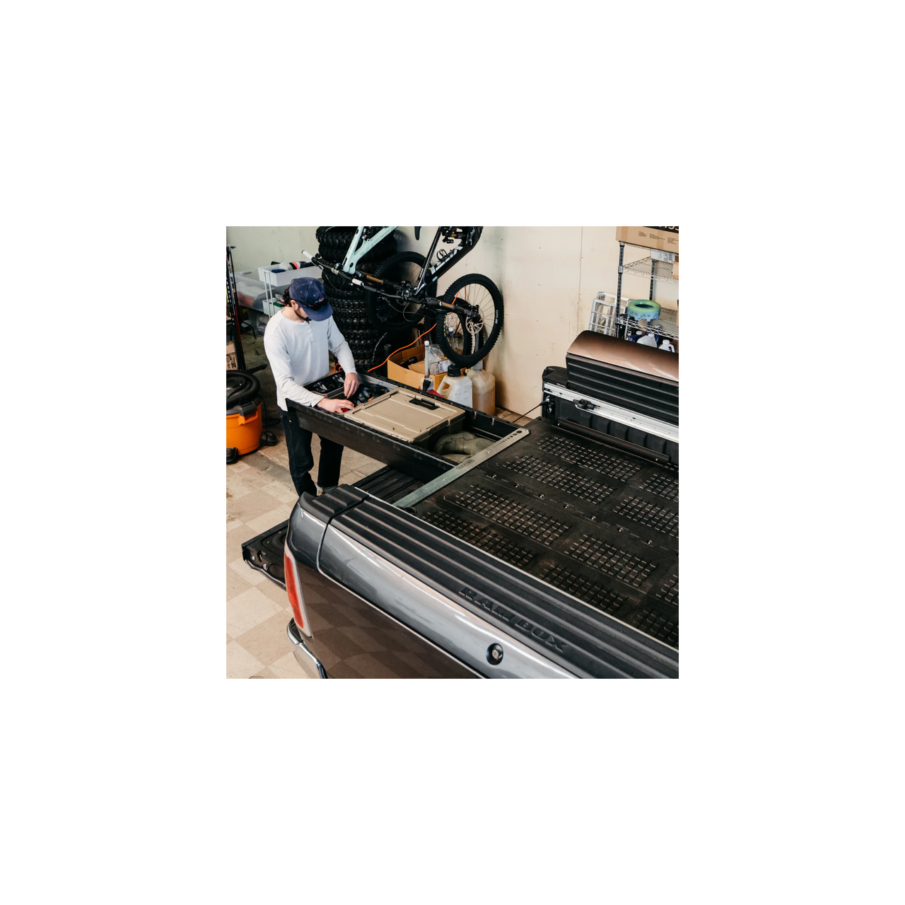 Americas Garage Drawer System + Premium Accessory Pack, RamBox suits Ram 1500 DT (19-26), 1500 DS (13-24) by DECKED DKD-XR8